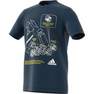 Kids Boys Tech Sports Graphic T-Shirt Crew, Navy, A901_ONE, thumbnail image number 17