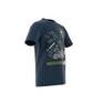 Kids Boys Tech Sports Graphic T-Shirt Crew, Navy, A901_ONE, thumbnail image number 18