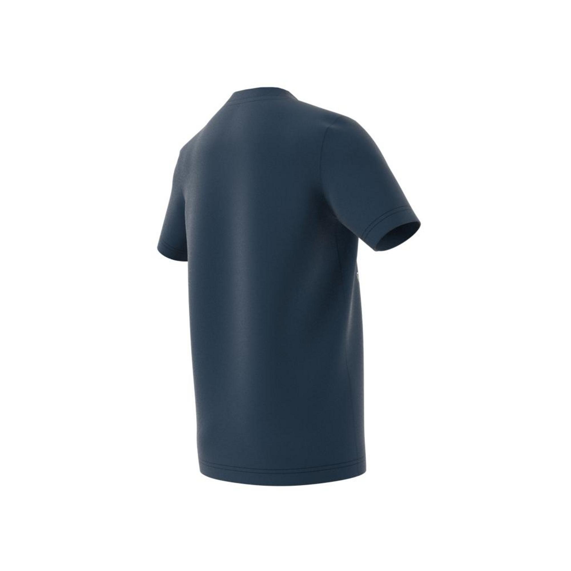 Kids Tech Sports Graphic T-Shirt Crew, Blue, A901_ONE, large image number 22