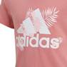 Kids Girls Tropical Sports Graphic T-Shirt, Pink, A901_ONE, thumbnail image number 4