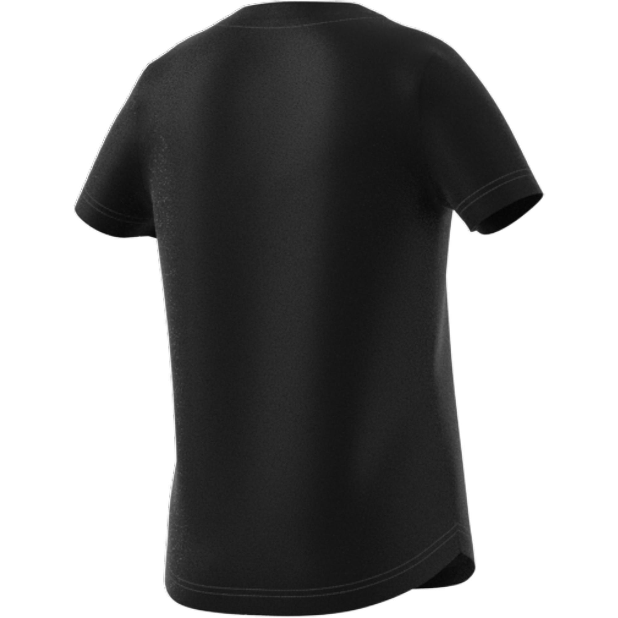 Kids Tropical Sports Graphic T-Shirt, Black, A901_ONE, large image number 3