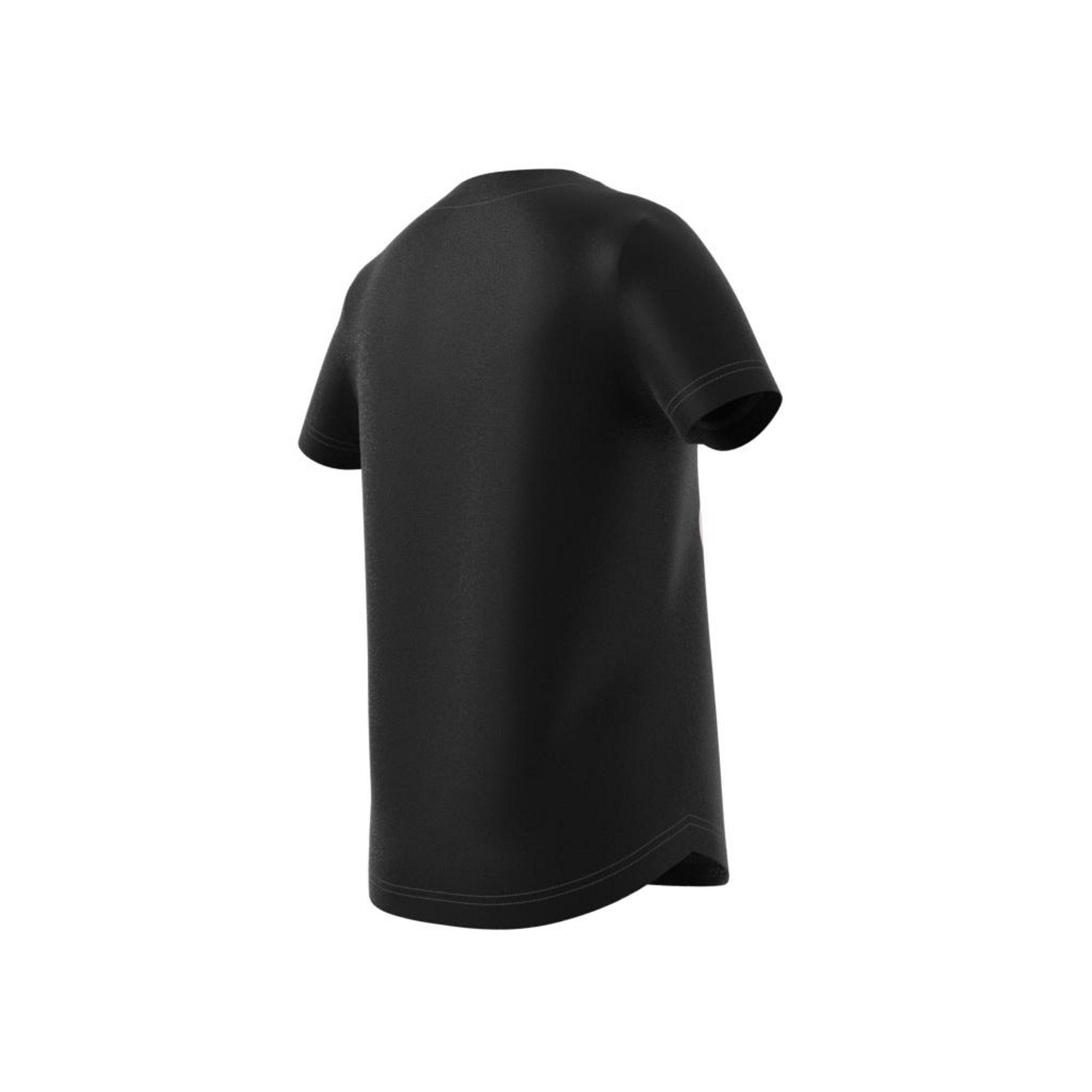 Kids Tropical Sports Graphic T-Shirt, Black, A901_ONE, large image number 12