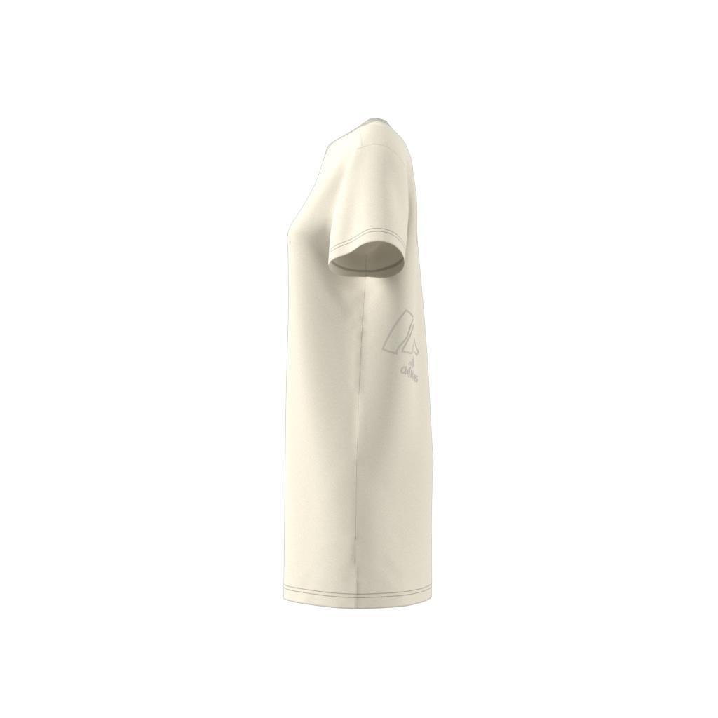 Logo Tee Dress, Beige, , large image number 2