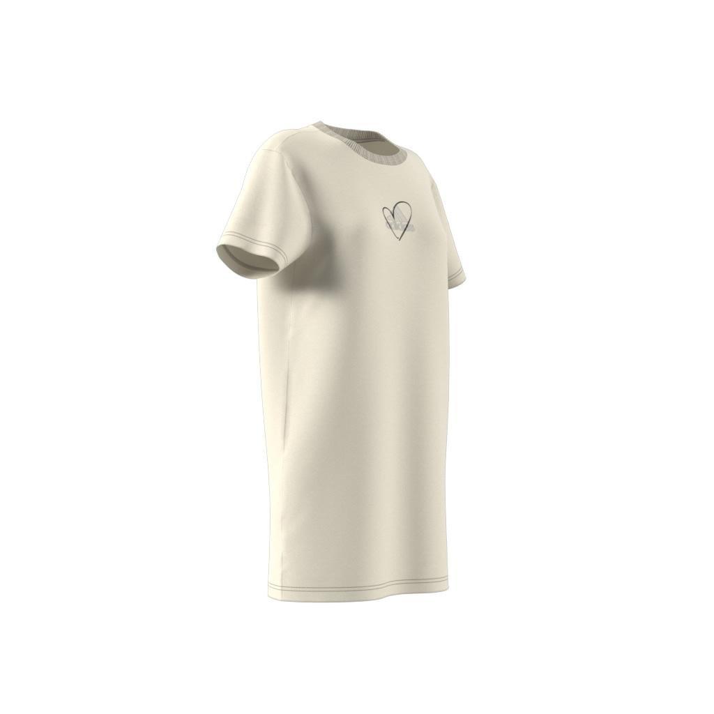 Logo Tee Dress, Beige, , large image number 6
