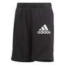 Kids Boys Badge Of Sport Shorts, Black, A901_ONE, thumbnail image number 0