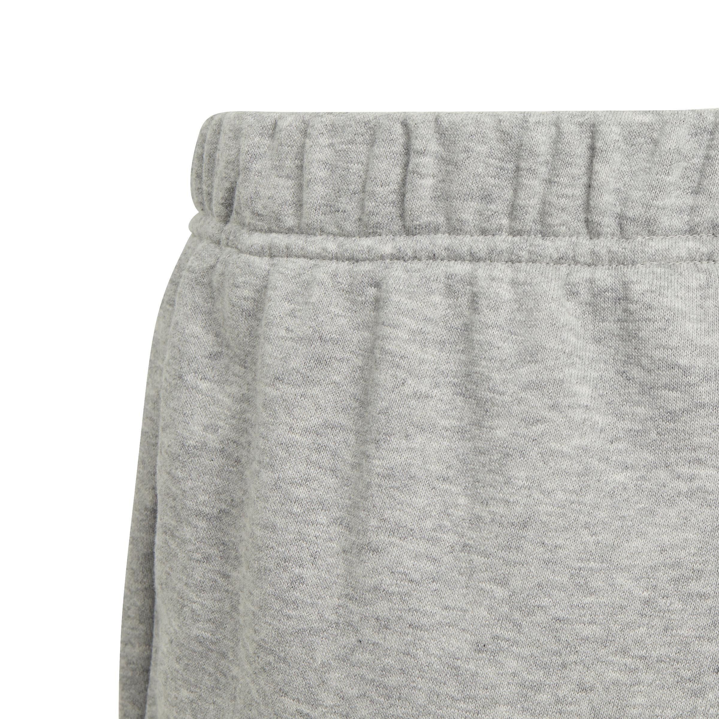 Kids Badge Of Sport Shorts, Grey, A901_ONE, large image number 4