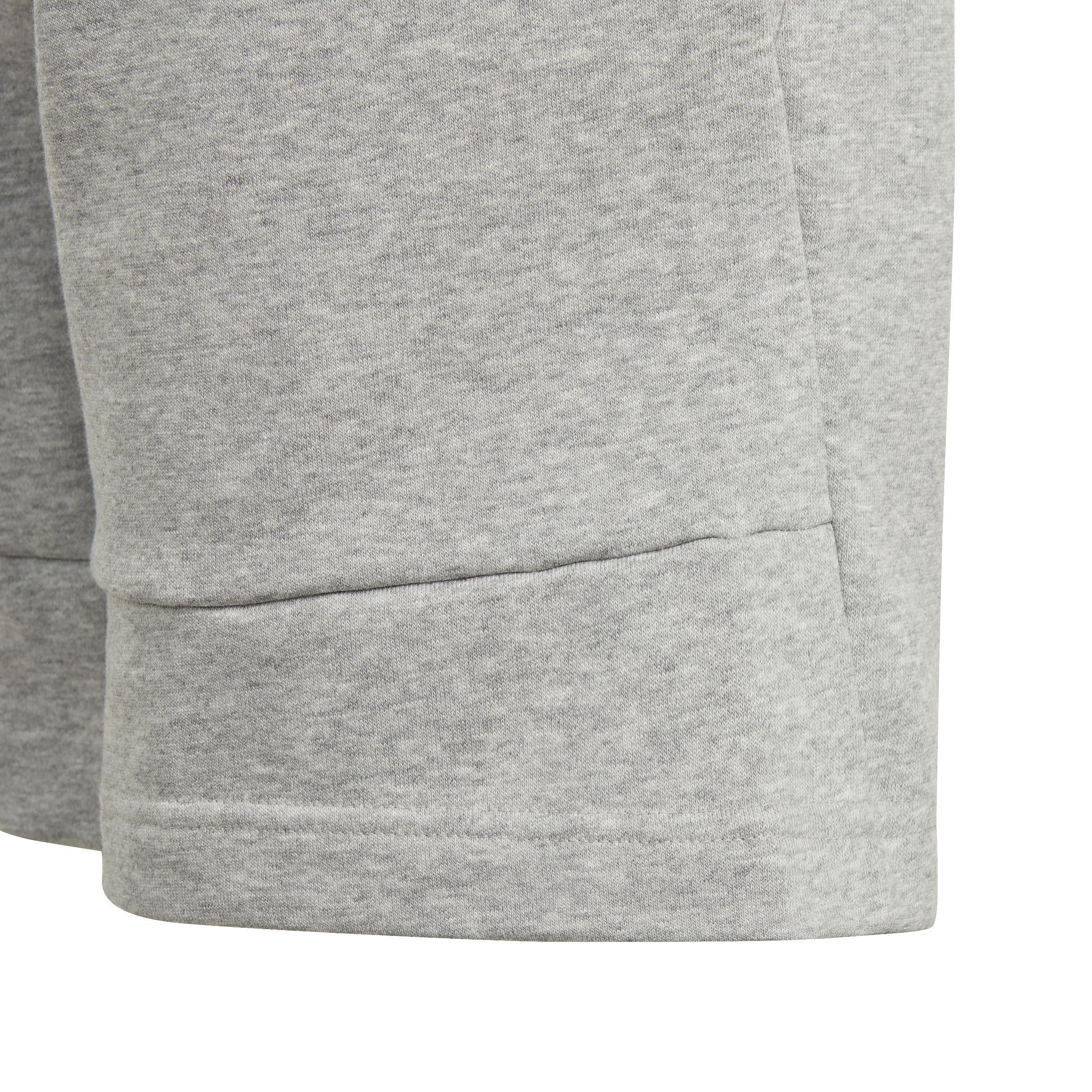 Kids Badge Of Sport Shorts, Grey, A901_ONE, large image number 5