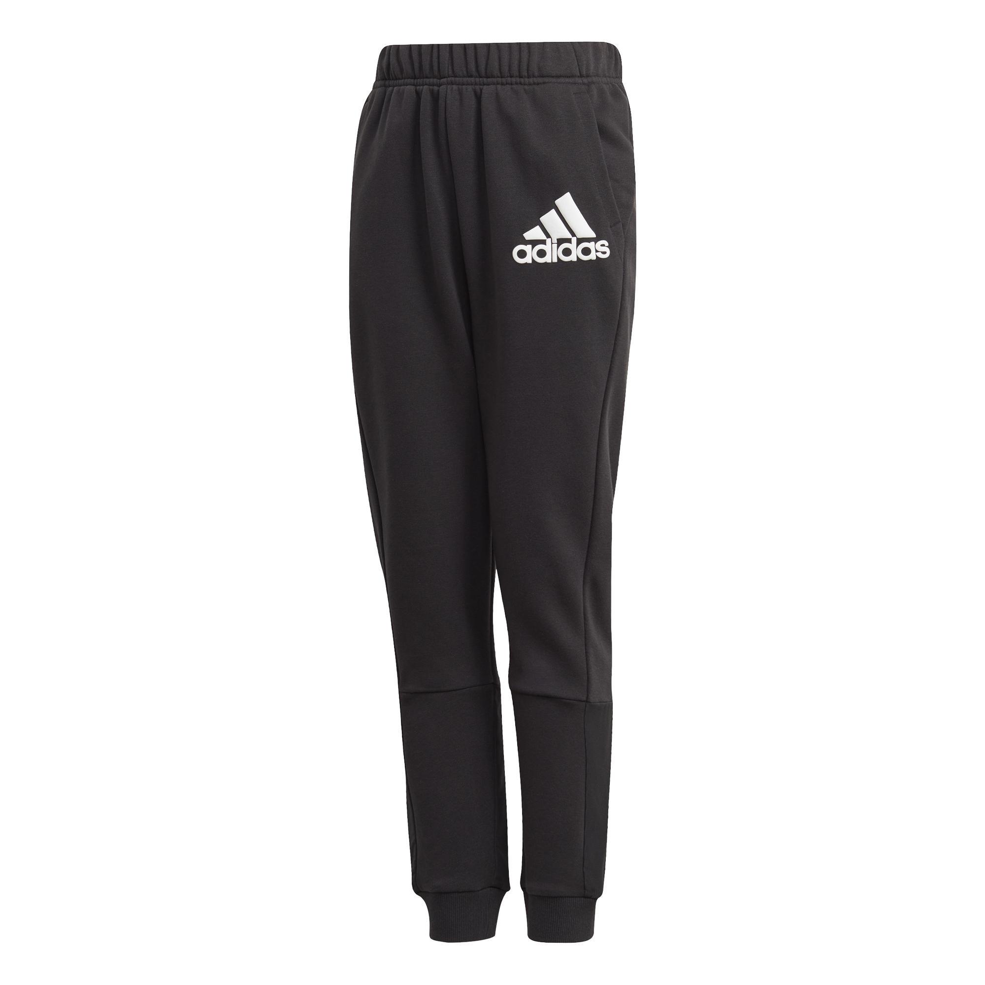 Kids Badge of Sport Joggers, Black, A901_ONE, large image number 3