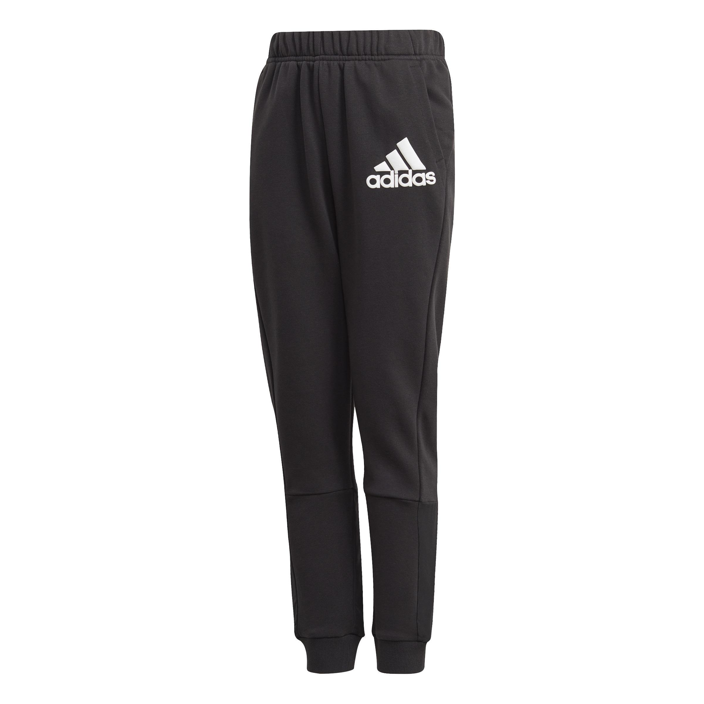 Kids Badge of Sport Joggers, Black, A901_ONE, large image number 4