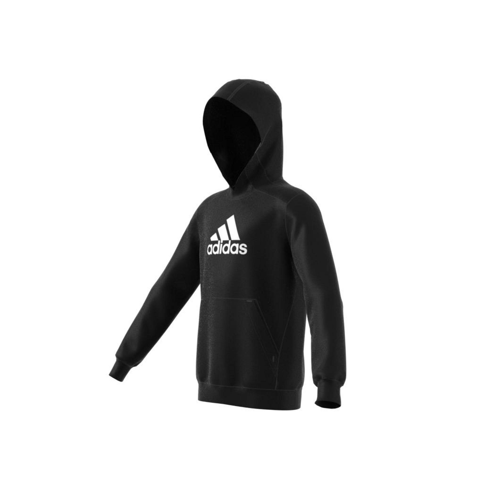 Kids Logo Hoodie, Black, A901_ONE, large image number 14