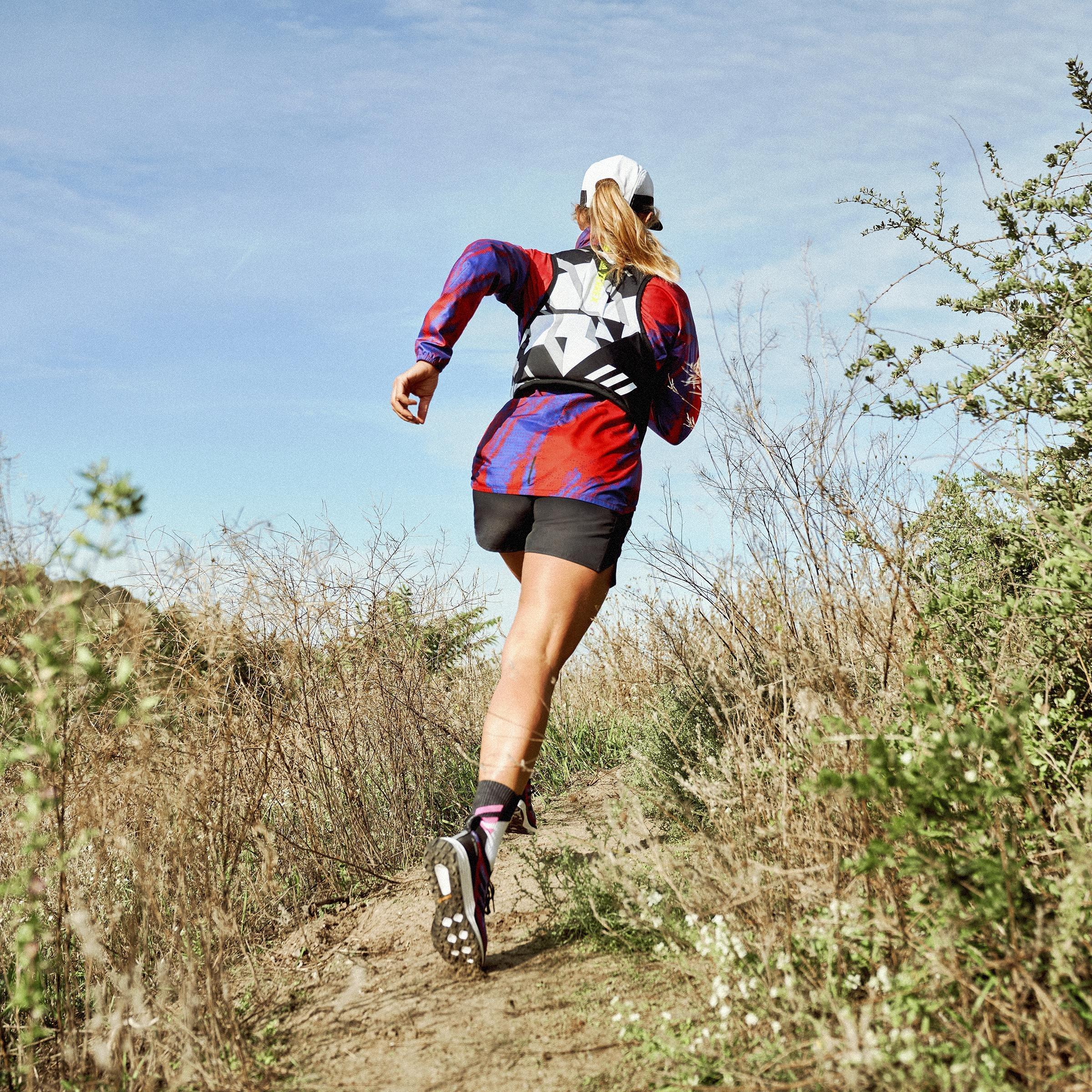 Terrex Agravic Trail Running WIND.RDY Windbreaker, Red, A901_ONE, large image number 4