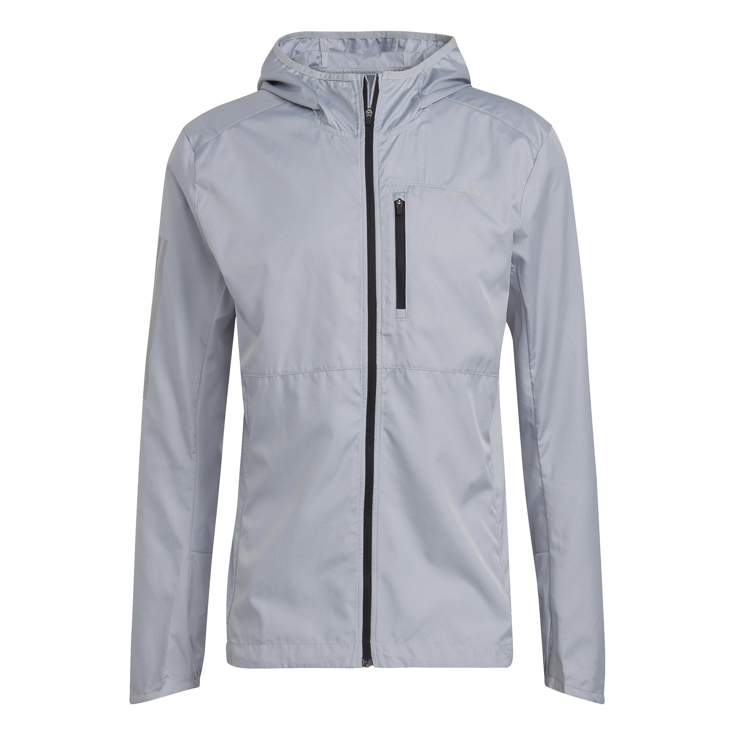Own The Run Hooded Windbreaker, Grey, , large image number 5