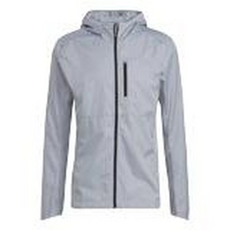 Men Own The Run Hooded Windbreaker, Grey, A901_ONE, large image number 20