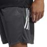 Men 3-Stripes 9-Inch Shorts, Grey, A901_ONE, thumbnail image number 4