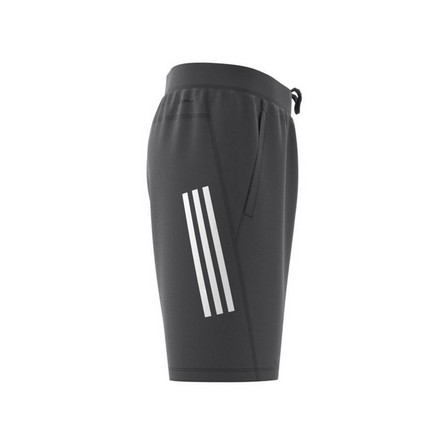 Men 3-Stripes 9-Inch Shorts, Grey, A901_ONE, large image number 6