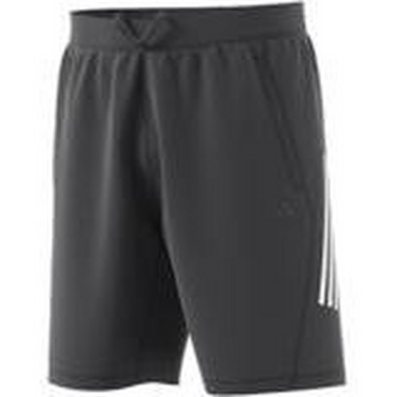 Men 3-Stripes 9-Inch Shorts, Grey, A901_ONE, large image number 13