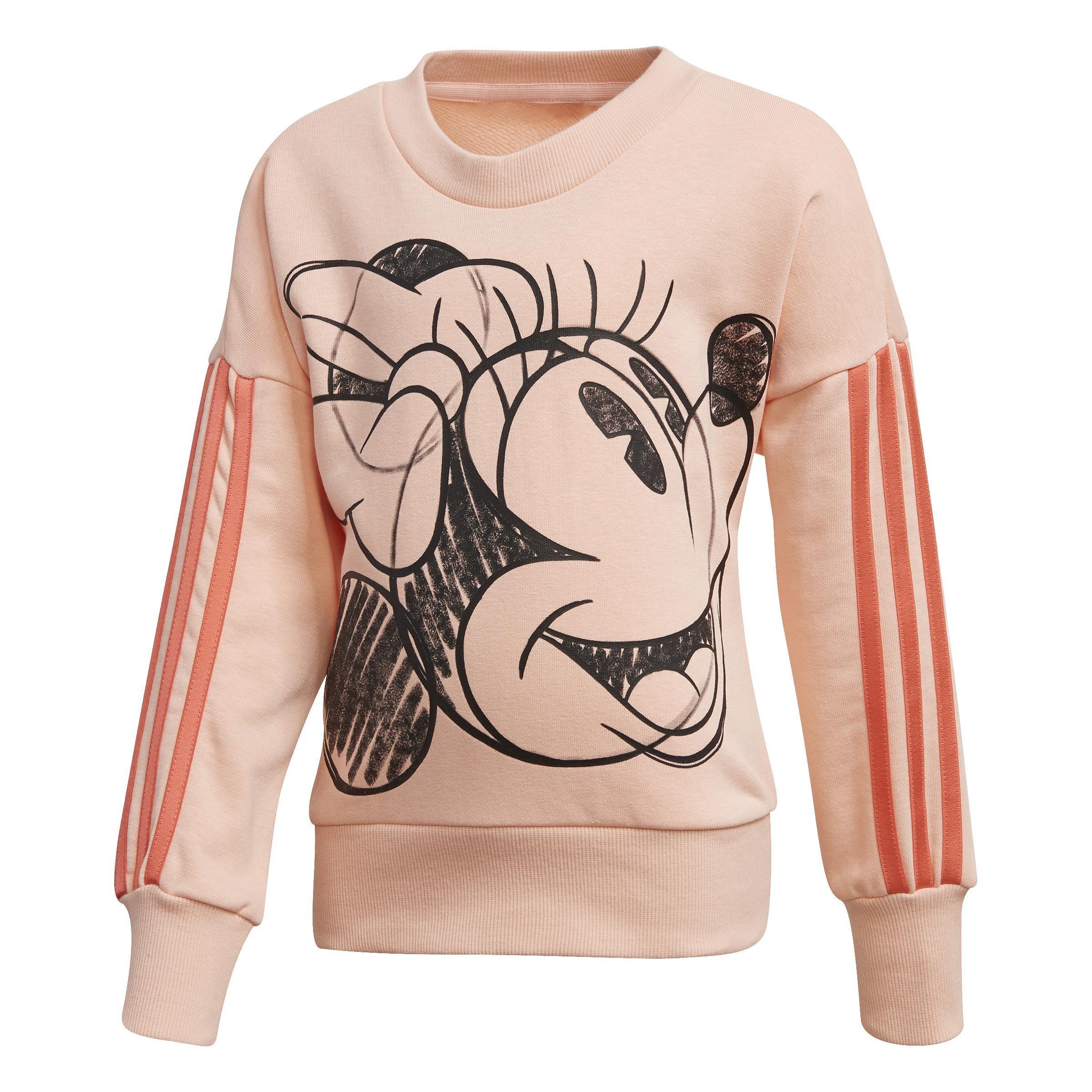Kids Minnie Mouse Crew Sweatshirt, Orange, A901_ONE, large image number 1
