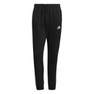 Men Essentials French Terry Tapered Cuff 3-Stripes Joggers, Black, A901_ONE, thumbnail image number 1