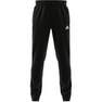 Men Essentials French Terry Tapered Cuff 3-Stripes Joggers, Black, A901_ONE, thumbnail image number 6
