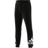 Essentials French Terry Tapered Cuff Logo Joggers, Black, A901_ONE, large image number 7