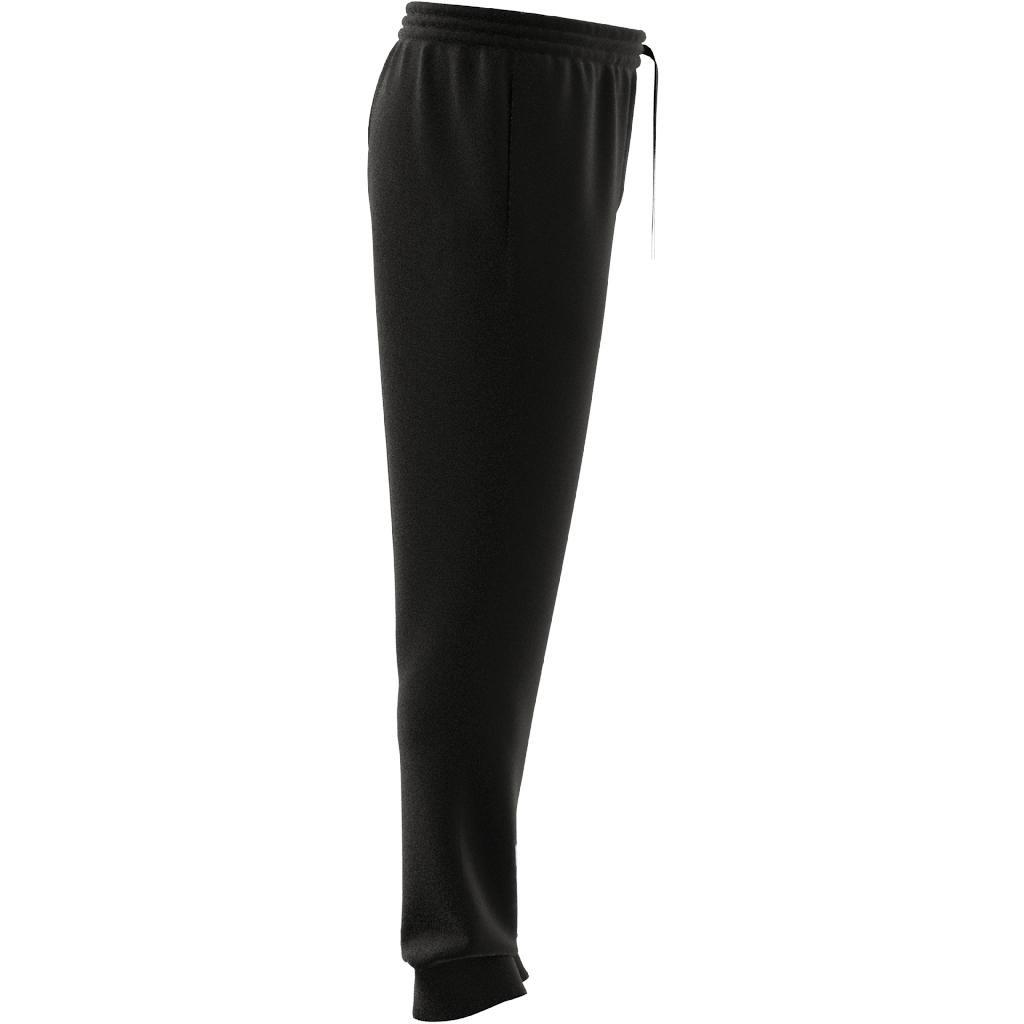 Essentials French Terry Tapered Cuff Logo Joggers, Black, A901_ONE, large image number 12