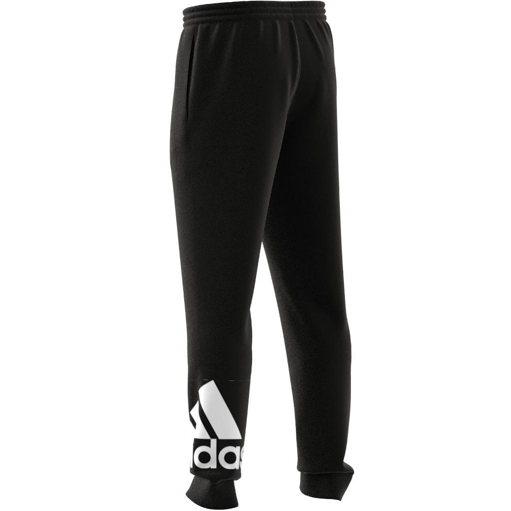 Essentials French Terry Tapered Cuff Logo Joggers, Black, A901_ONE, large image number 13