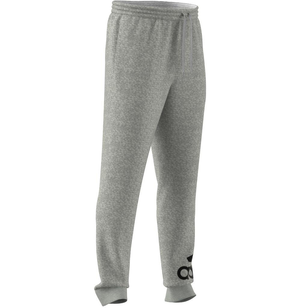 Men Essentials French Terry Tapered Cuff Logo Joggers, Grey, A901_ONE, large image number 1