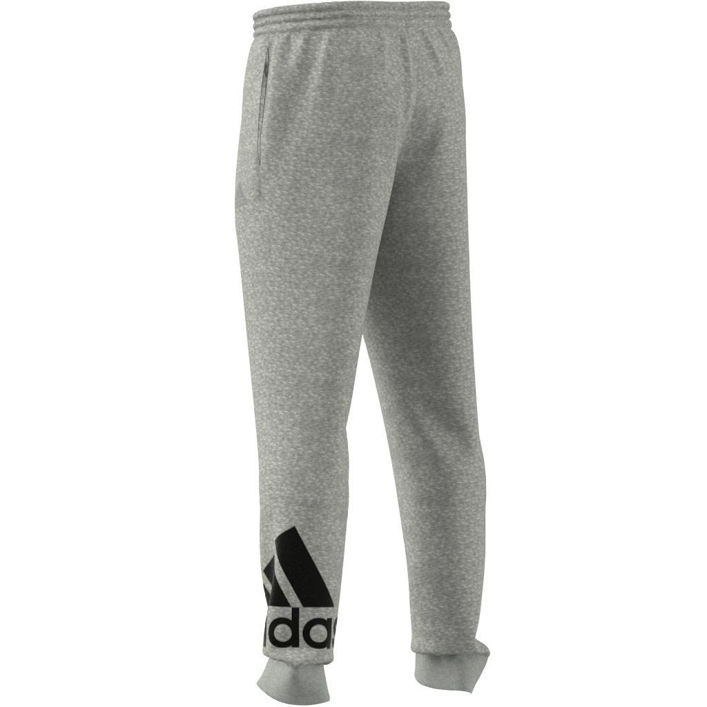 Essentials French Terry Tapered Cuff Logo Joggers MGREYH/BLACK Male Adult, A901_ONE, large image number 2