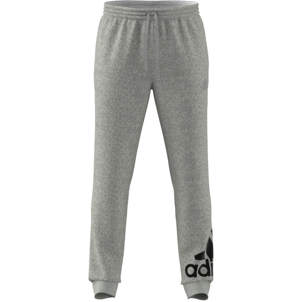 Men Essentials French Terry Tapered Cuff Logo Joggers, Grey, A901_ONE, large image number 5