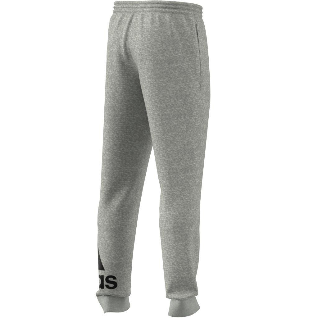 Essentials French Terry Tapered Cuff Logo Joggers, Grey, A901_ONE, large image number 7