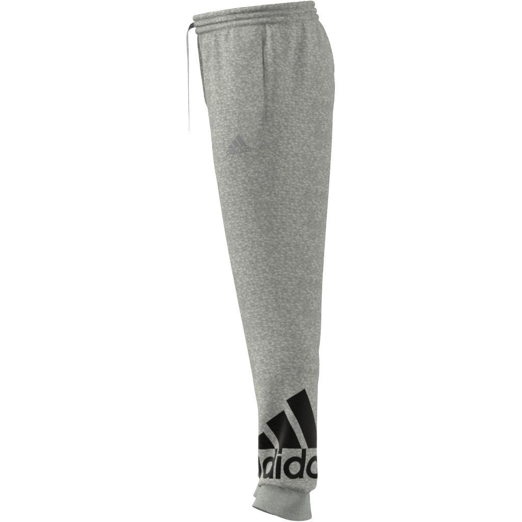 Essentials French Terry Tapered Cuff Logo Joggers, Grey, A901_ONE, large image number 8