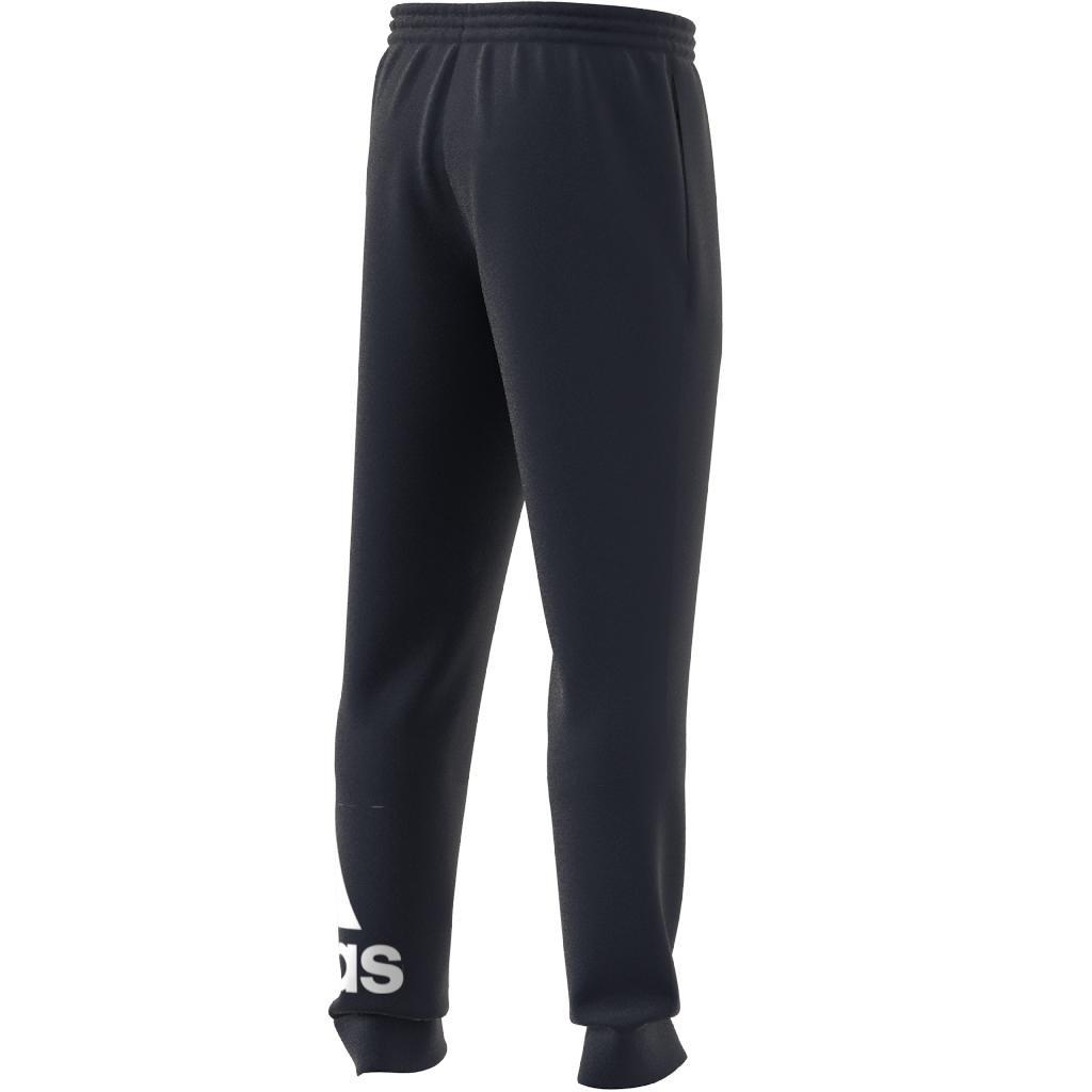 Essentials French Terry Tapered Cuff Logo Joggers, Blue, A901_ONE, large image number 1