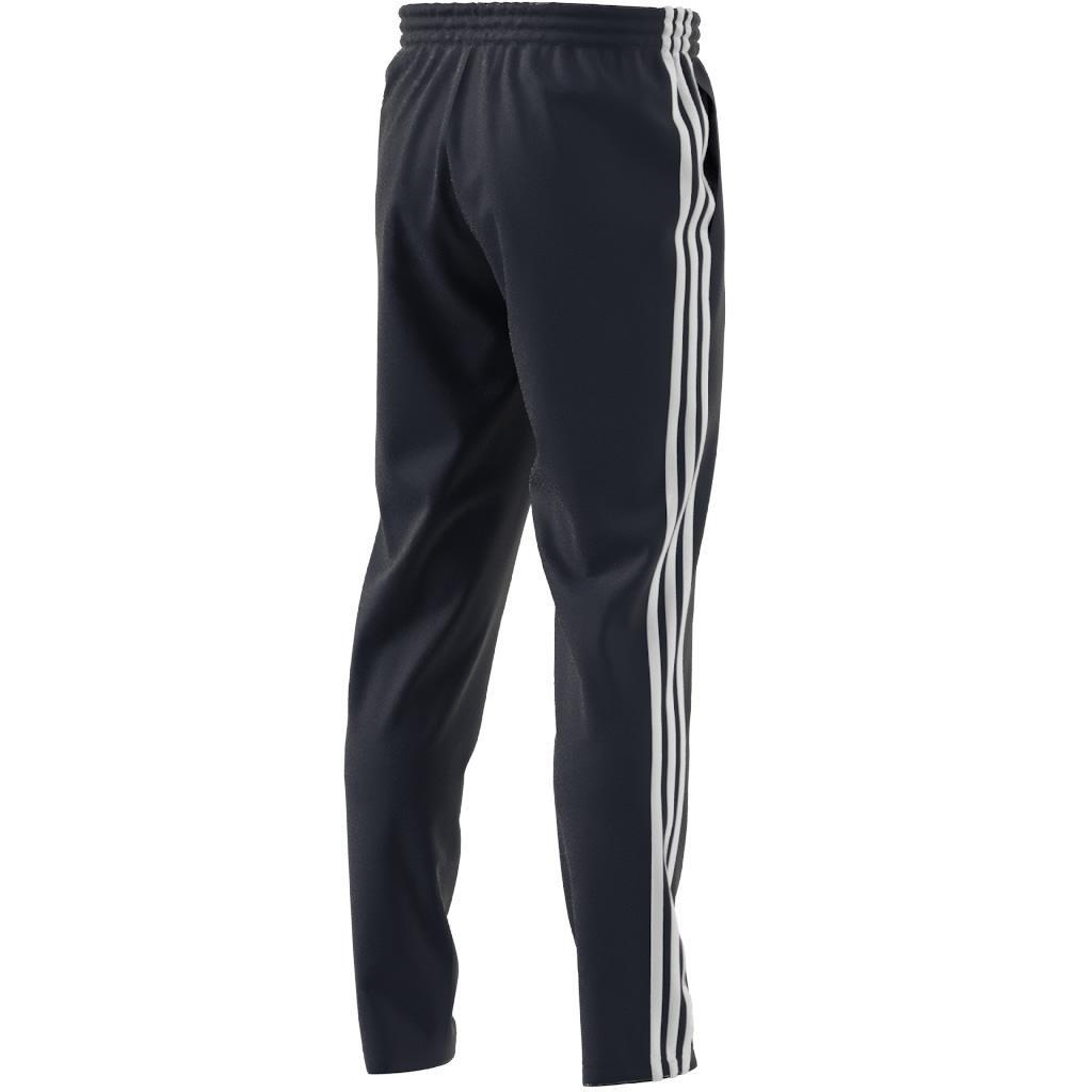 Men Essentials Single Jersey Tapered Open Hem 3-Stripes Joggers, Blue, A901_ONE, large image number 3