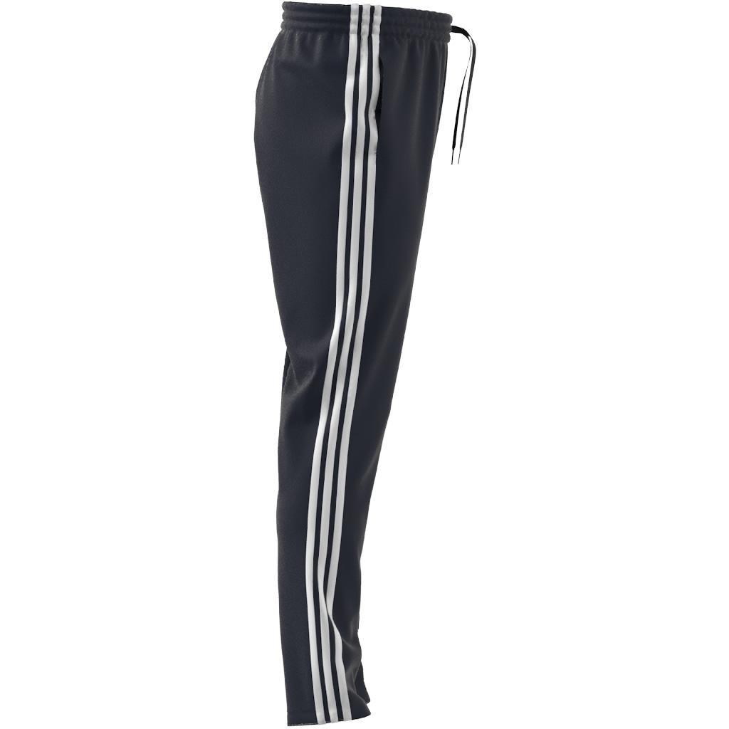 Essentials Single Jersey Tapered Open Hem 3-Stripes Joggers, Blue, A901_ONE, large image number 9