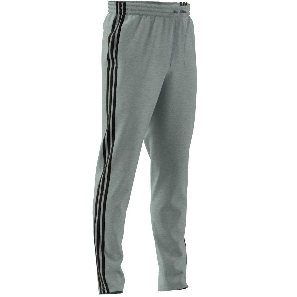 Men Essentials Single Jersey Tapered Open Hem 3-Stripes Joggers, Grey, A901_ONE, large image number 2