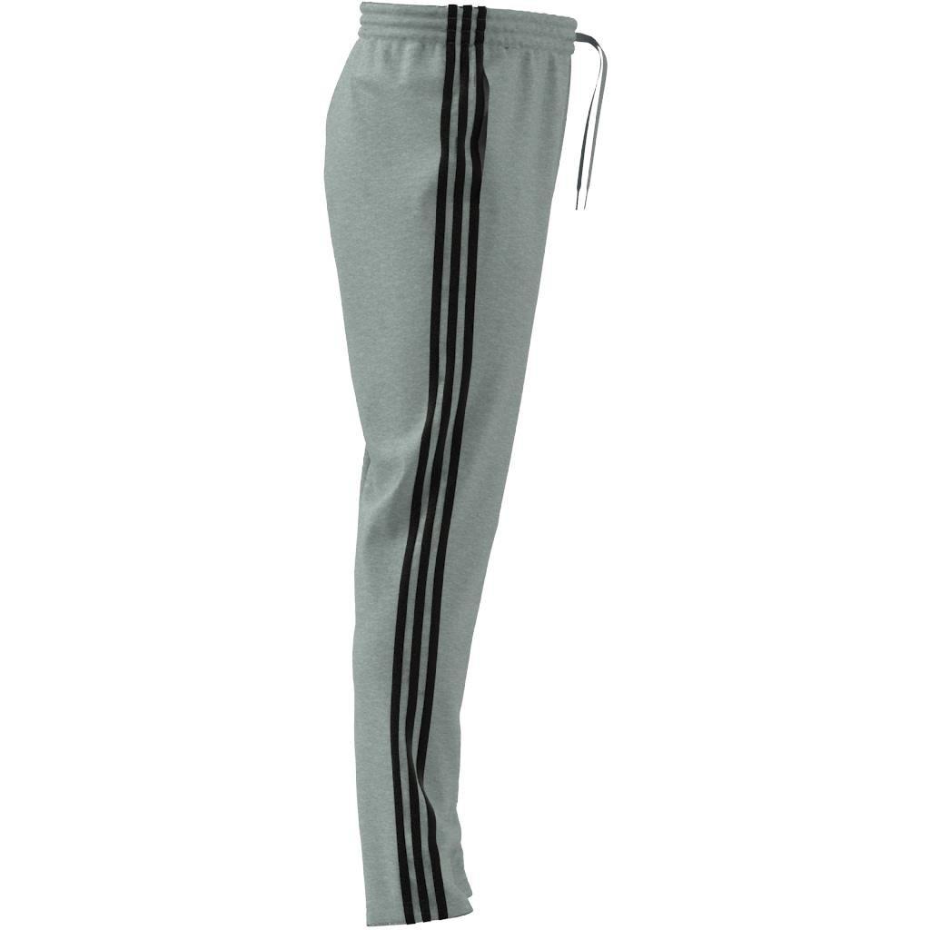 Essentials Single Jersey Tapered Open Hem 3-Stripes Joggers, Grey, A901_ONE, large image number 3