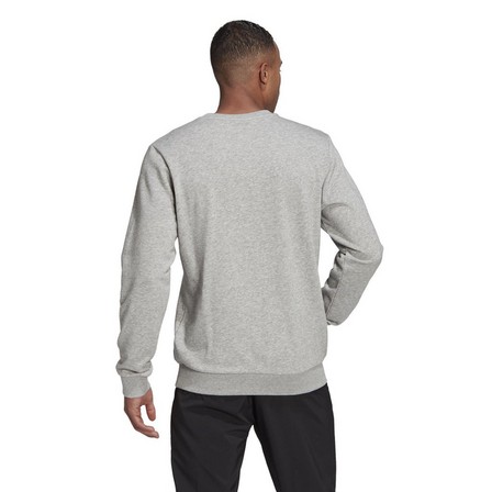 Men Essentials Big Logo Sweatshirt, Grey, A901_ONE, large image number 3
