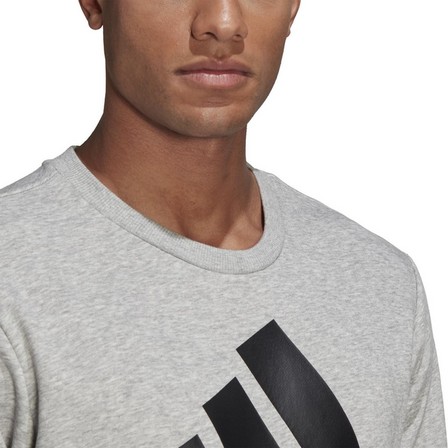 Men Essentials Big Logo Sweatshirt, Grey, A901_ONE, large image number 4