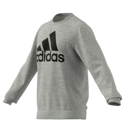 Men Essentials Big Logo Sweatshirt, Grey, A901_ONE, large image number 10