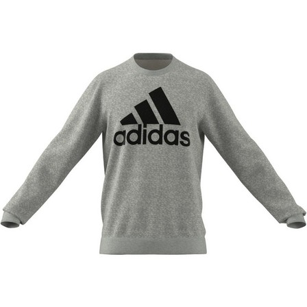 Men Essentials Big Logo Sweatshirt, Grey, A901_ONE, large image number 14
