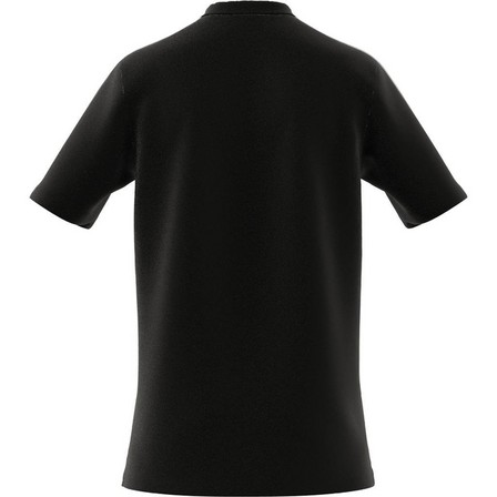 Men Aeroready Essentials Pique Embroidered Polo Shirt, Black, A901_ONE, large image number 5