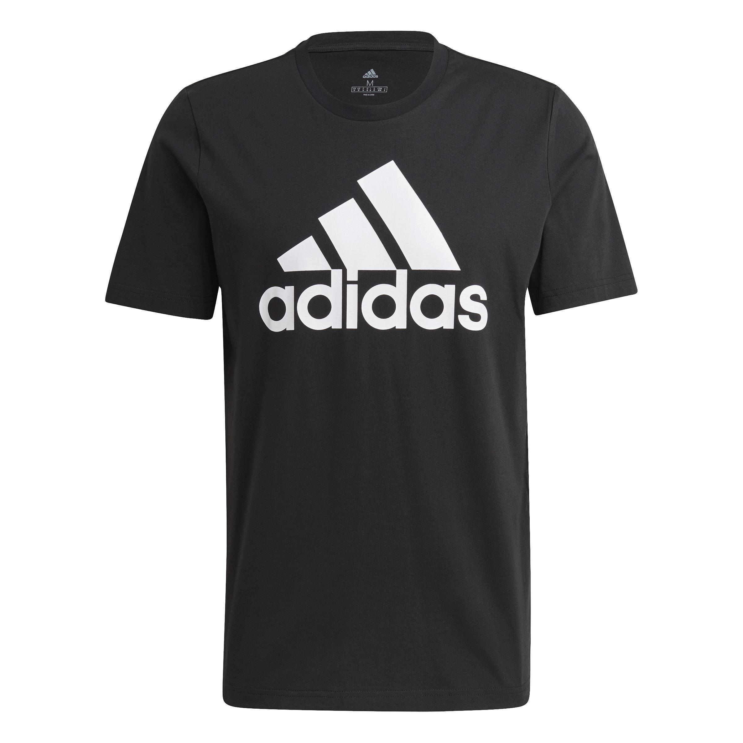 Men Essentials Big Logo T-Shirt, Black, A901_ONE, large image number 0
