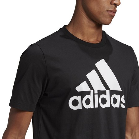 Men Essentials Big Logo T-Shirt, Black, A901_ONE, large image number 2