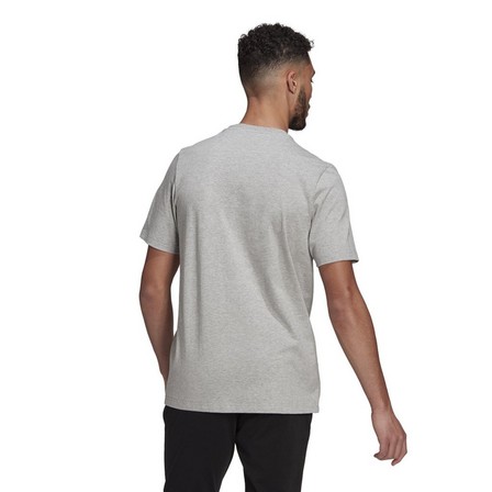 Men Essentials Big Logo T-Shirt, Grey, A901_ONE, large image number 2