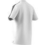 Men Aeroready Essentials Pique Embroidered Polo Shirt, White, A901_ONE, thumbnail image number 6