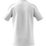 Men Aeroready Essentials Pique Embroidered Polo Shirt, White, A901_ONE, thumbnail image number 7