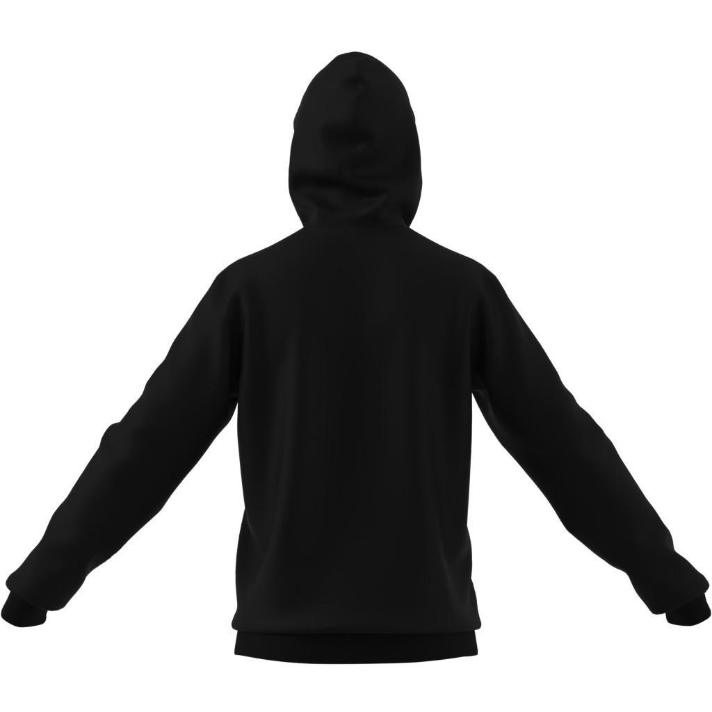 Essentials Fleece Big Logo Hoodie, Black, A901_ONE, large image number 6