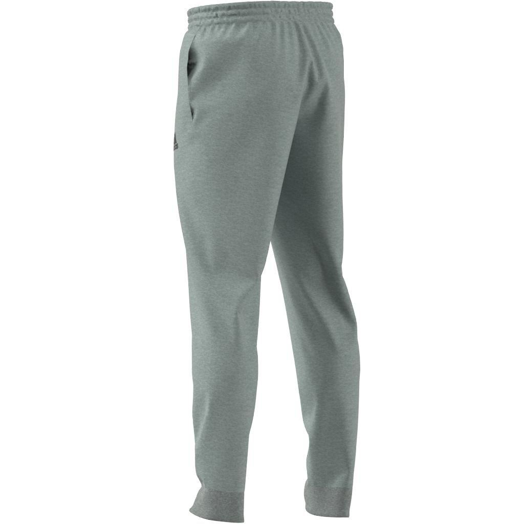Essentials Single Jersey Tapered Cuff Joggers, Grey, A901_ONE, large image number 3