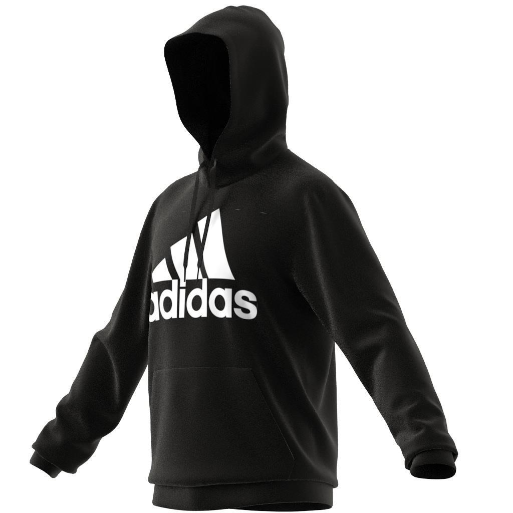 Essentials Big Logo Hoodie, Black, A901_ONE, medium