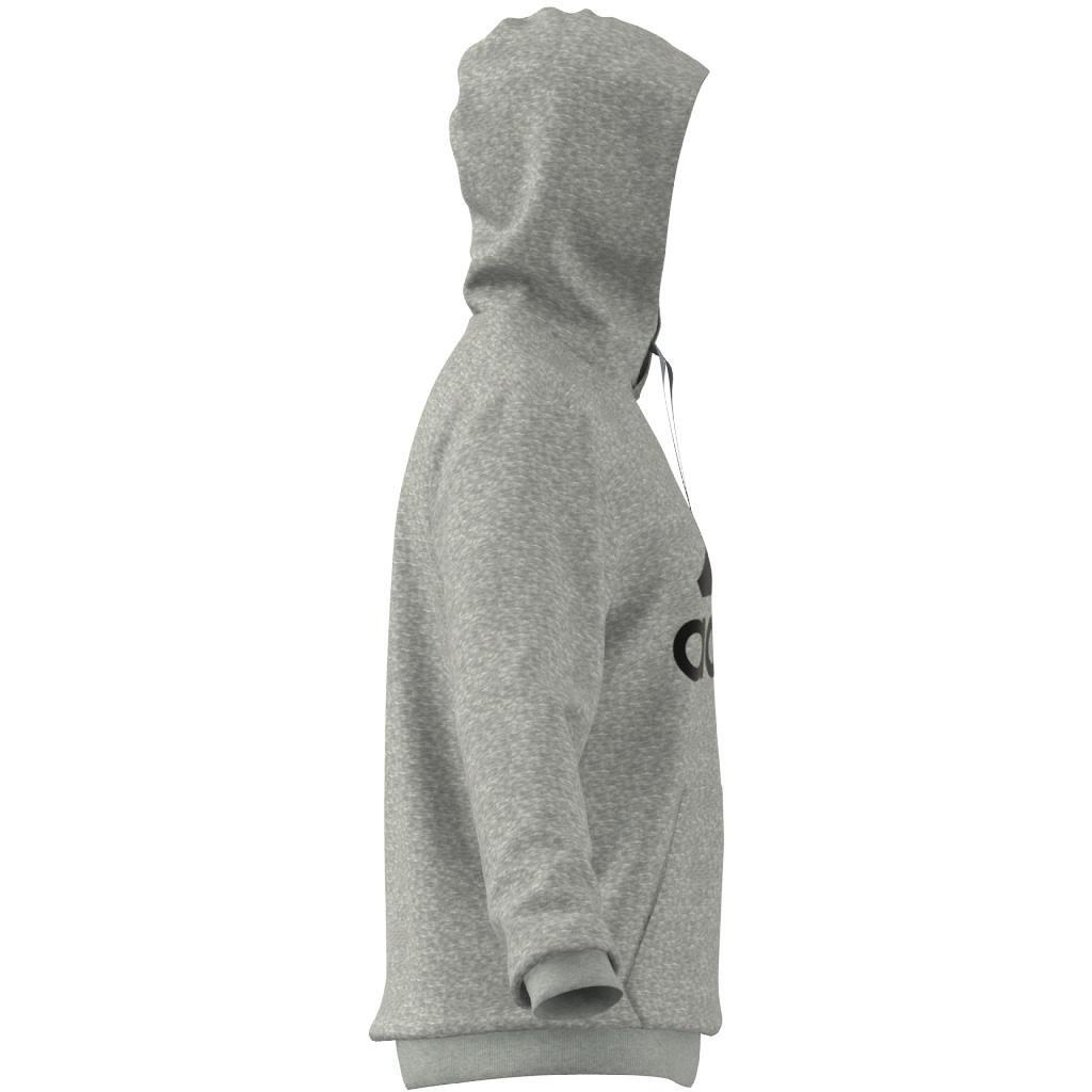 Essentials Big Logo Hoodie, Grey, A901_ONE, large image number 4